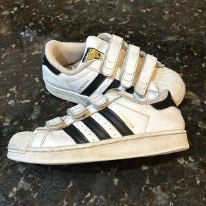 Adidas Superstar Leather Sneakers! 1.5